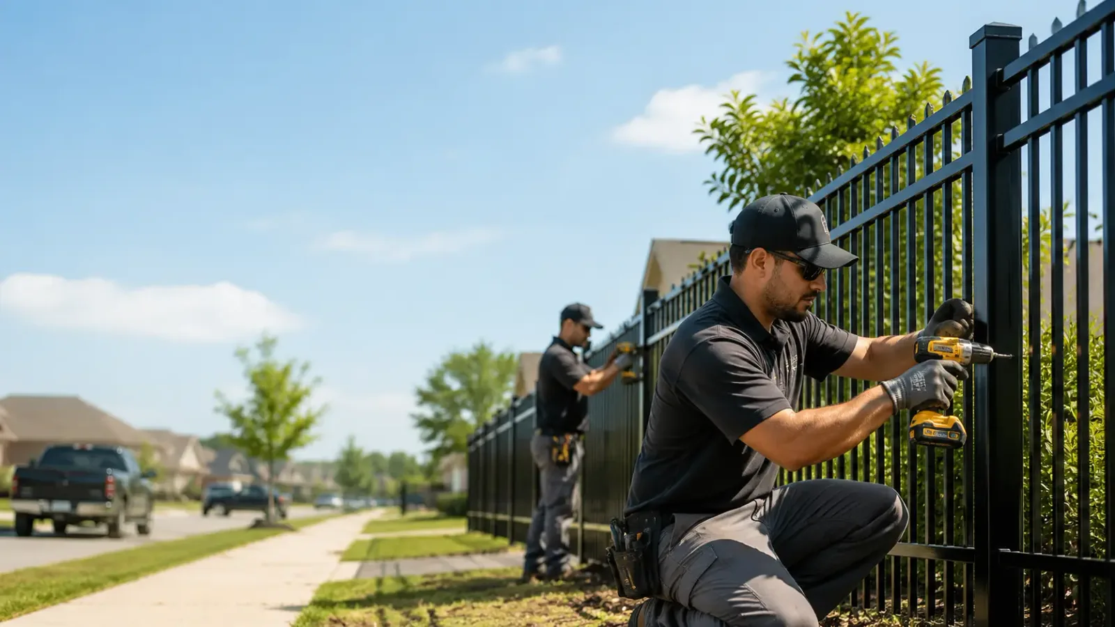 Metal Fence Installation in Yorktown, VA